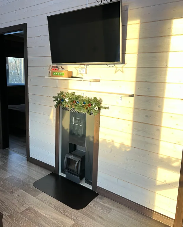 Коттедж Коттедж с сауной рядом с озером — Луга