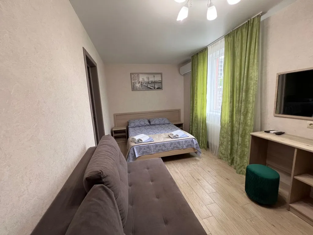 Квартира Квартира Семейный двухкомнатный номер, стандарт — Анапа