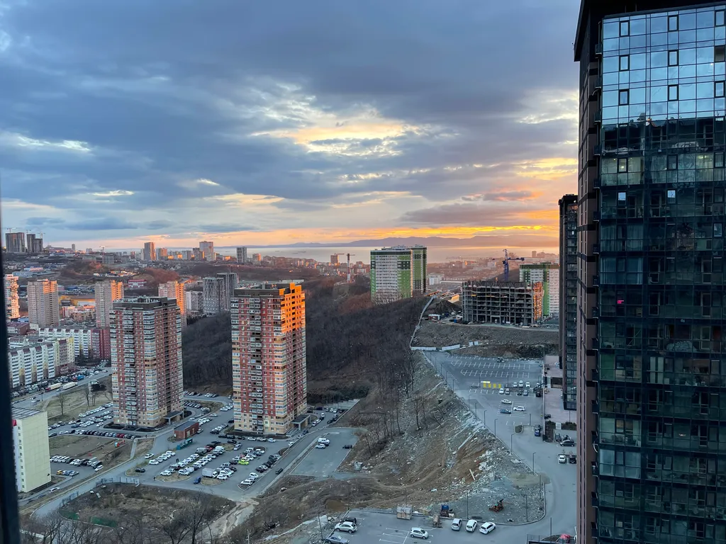 Квартира Новая современная квартира с потрясающим видом из окна — Владивосток