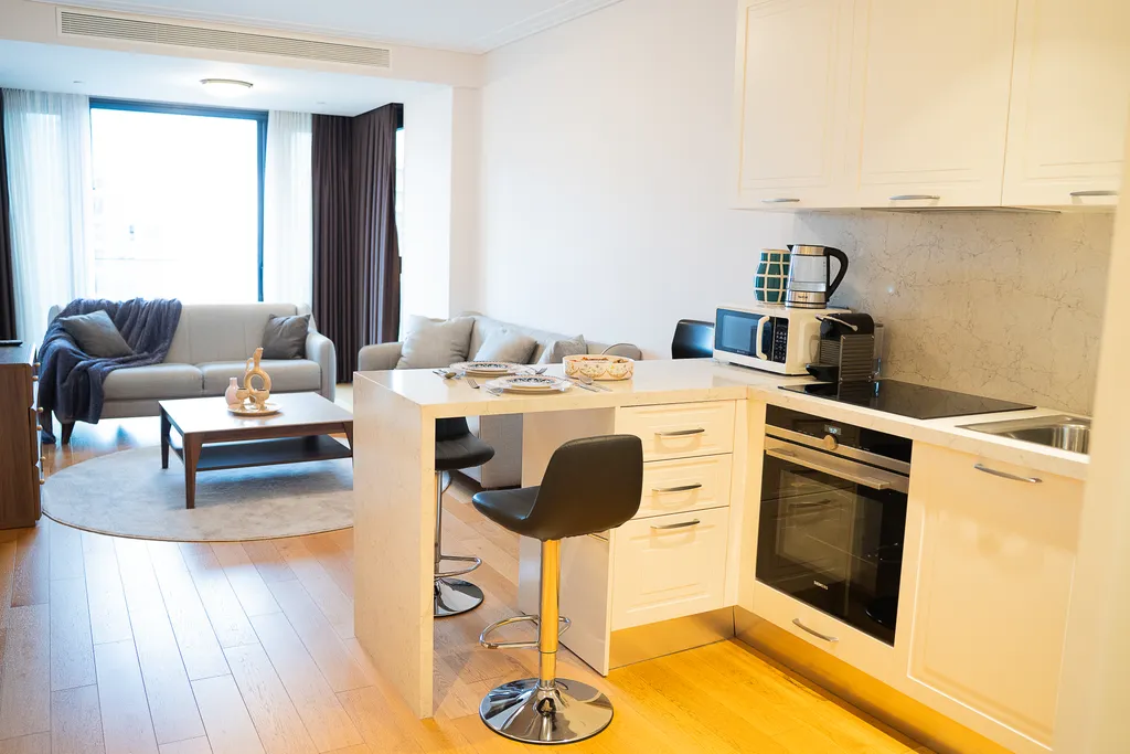 Апартаменты с видом на Мраморное море