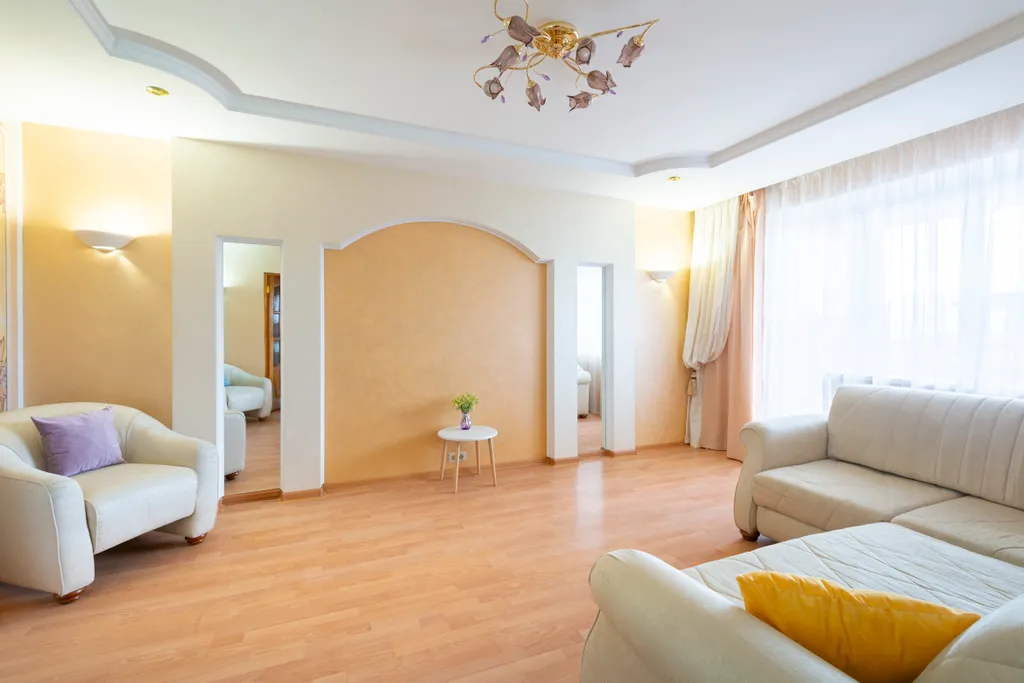 Просторная квартира недалеко от МНТК, с тренажерами, гостиничный сервис