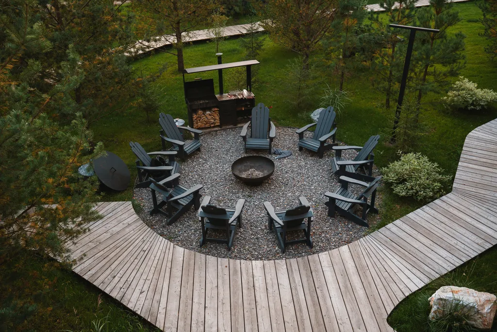 Barnhouse с камином в Krona camp