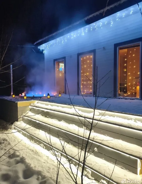 Домик в лесу с собственной горячей купелью 15 минут до центра города