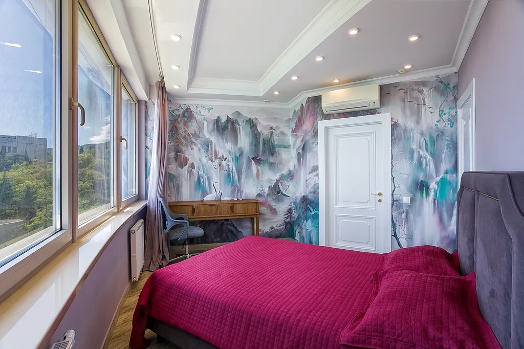 Трёхкомнатный апартамент с видом на море