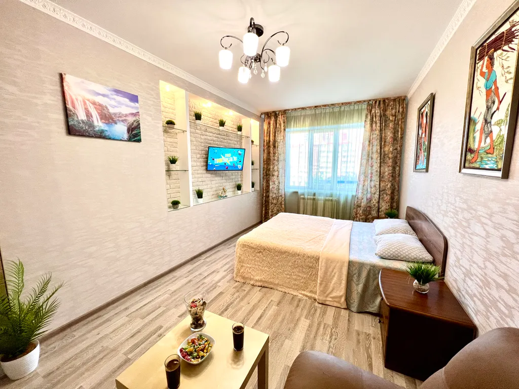 Шикарная двушка в новом доме на 6 этаже (рядом с набережной реки Волга)