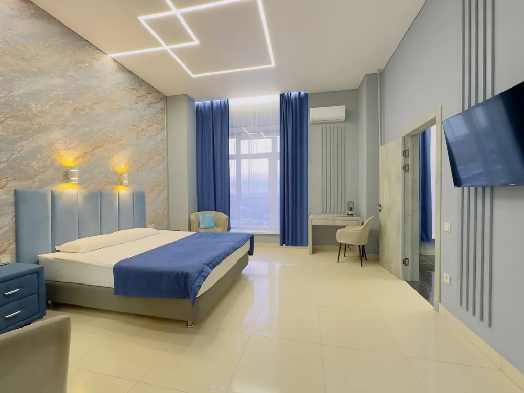 Апартаменты 17 этаж с видом на город