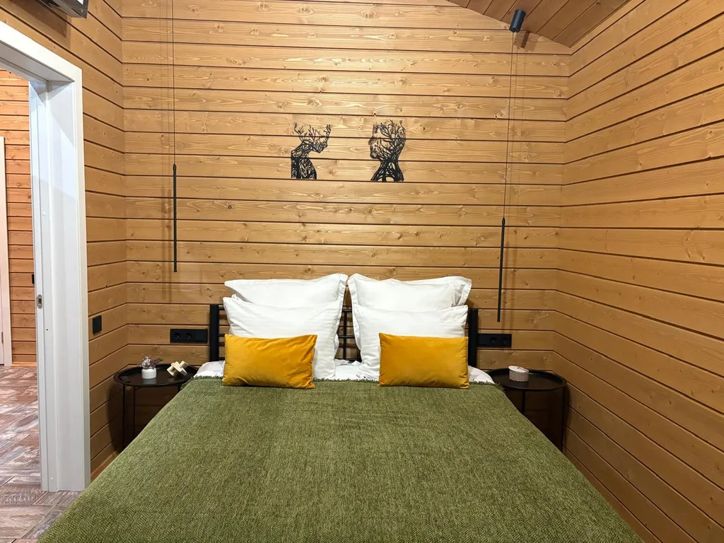 Коттедж Дом для отдыха с семьей, с сауной и чаном — Степаньково