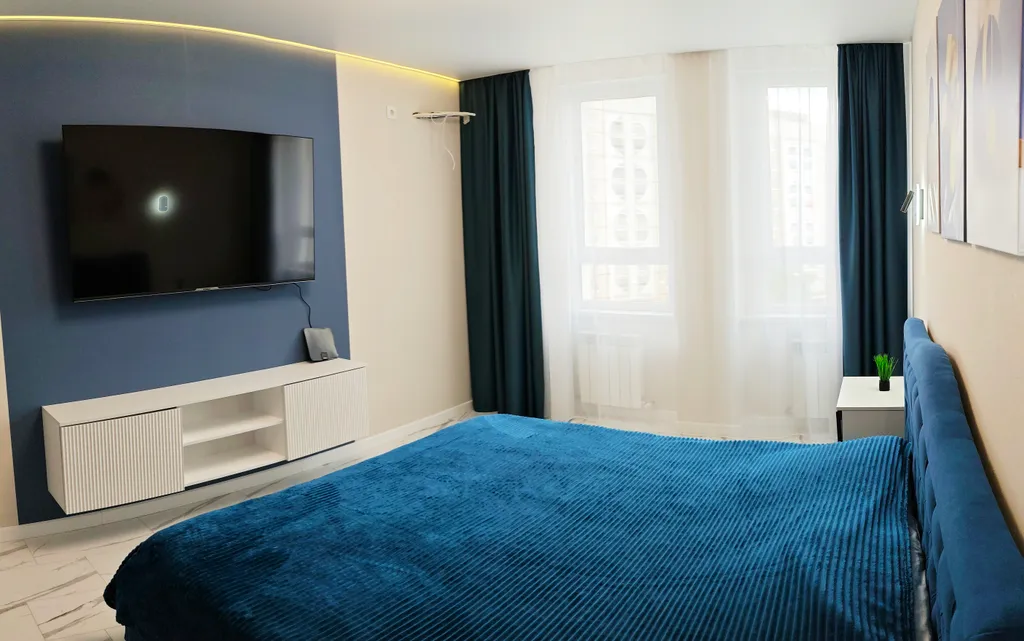 Комфортабельная квартира с дизайнерским ремонтом