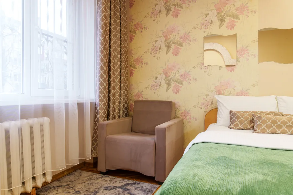 Комфортабельная трёхкомнатная квартира(7 гостей 5 спальных мест)