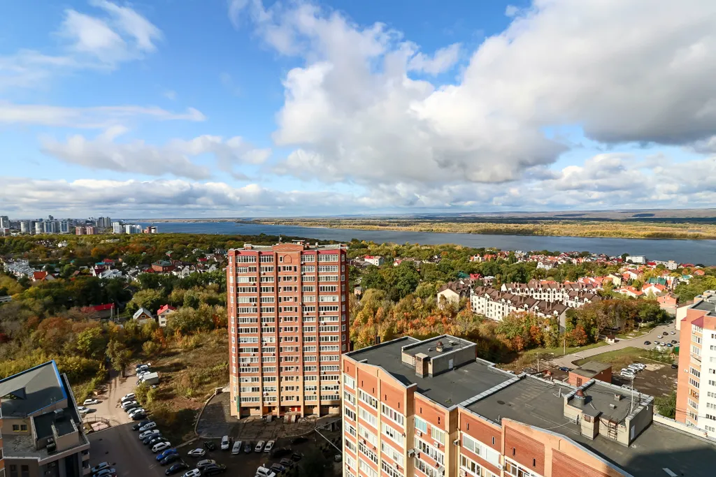 Квартира Квартира Просторная студия с шикарным видом — Самара