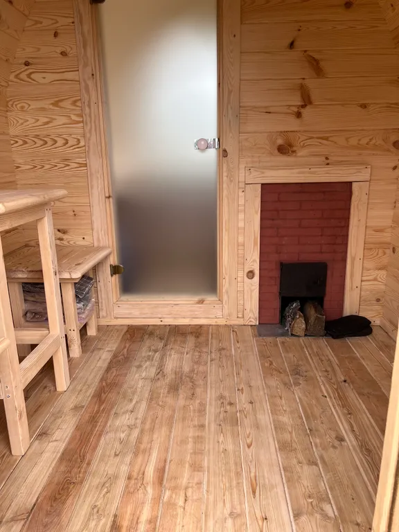 Дом с баней и чаном