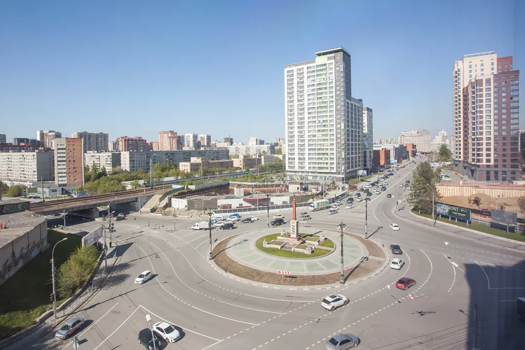 Квартира Апартаменты с панорамным окнами с видом на город — Новосибирск