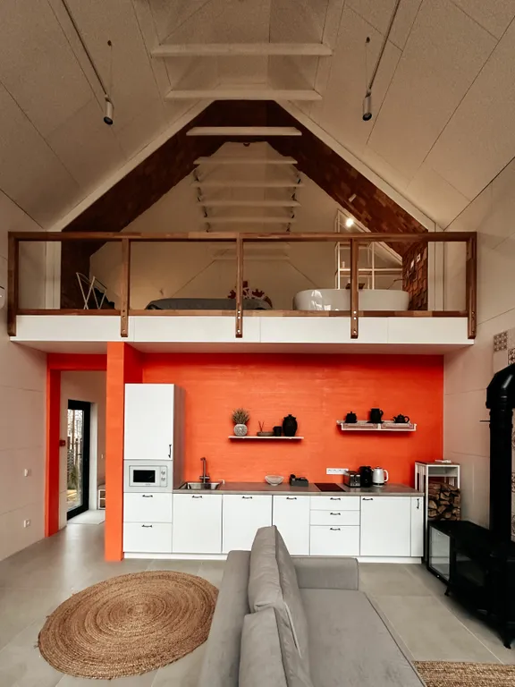 Коттедж Уютный дом с камином, чаном, мангальной зоной, видом на лес — Семеновское