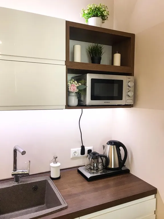 Апартаменты с потрясающим панорамным видом с 13 этажа