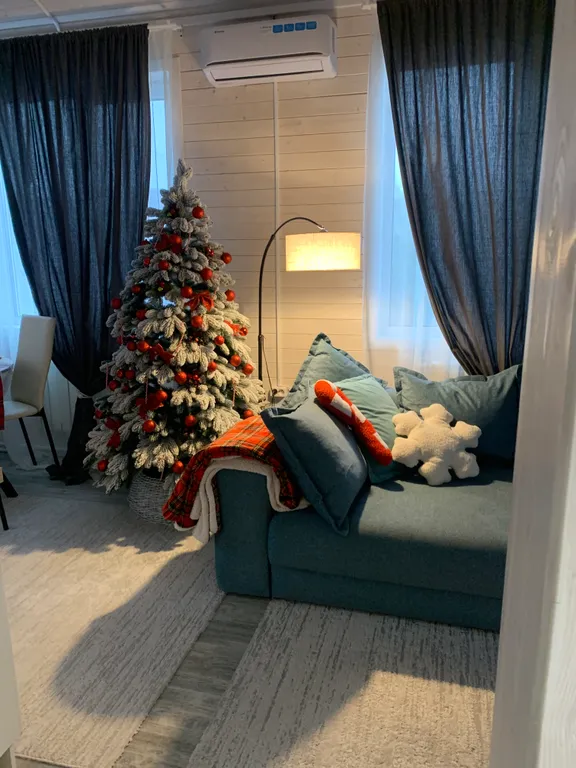 Уютный дом с баней и сибирским чаном на участке 8 соток