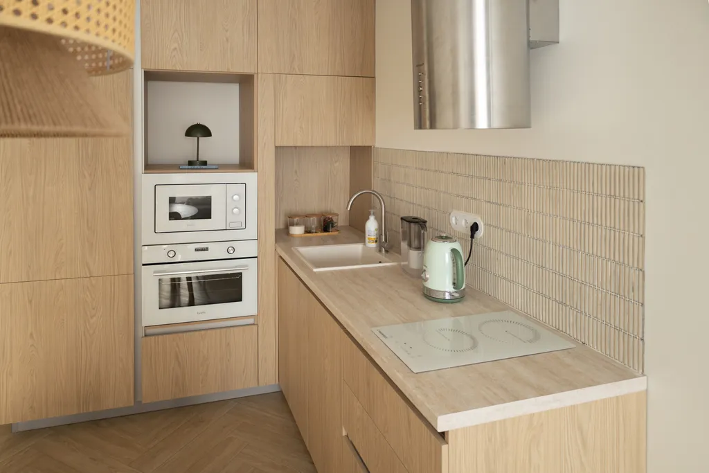 Квартира в стиле Japandi в самом центре города