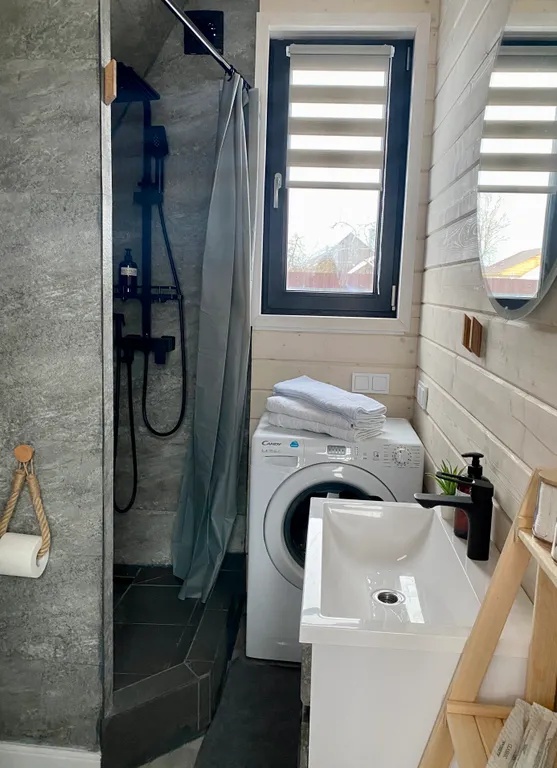 Уютный современный дом барнхаус