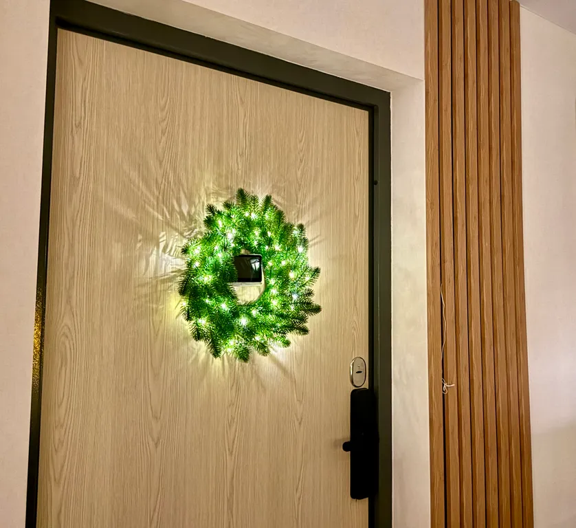 Уютный апартамент с новогодней атмосферой рядом с природой