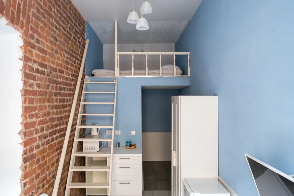 Квартира Квартира Двухуровневая студия New Horizon Есения в историческом центре Питера — Санкт-Петербург