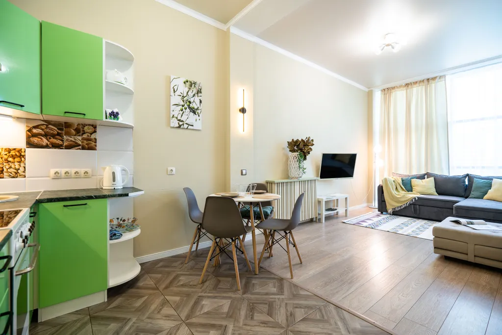 Квартира Светлая квартира с видом на море и бассейн — Адлер