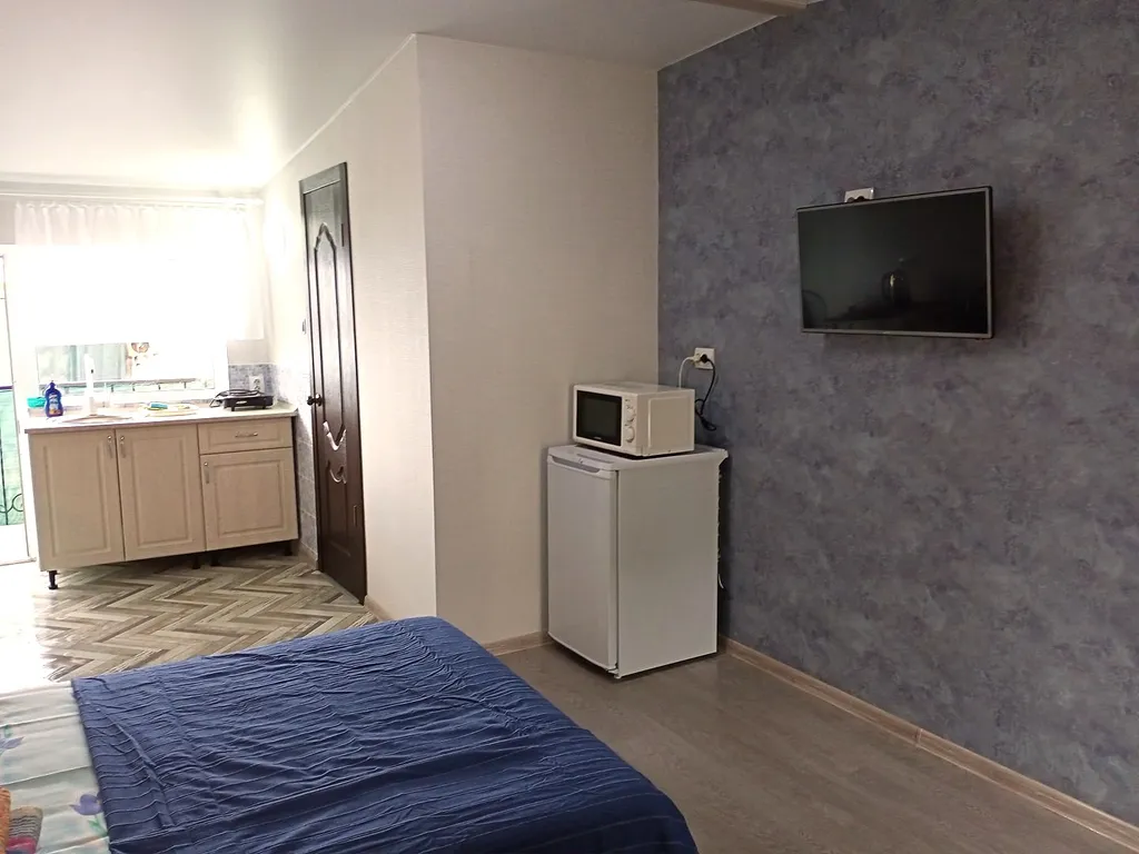 Студия «Ирис» – романтический уголок с панорамным видом на 3 этаже