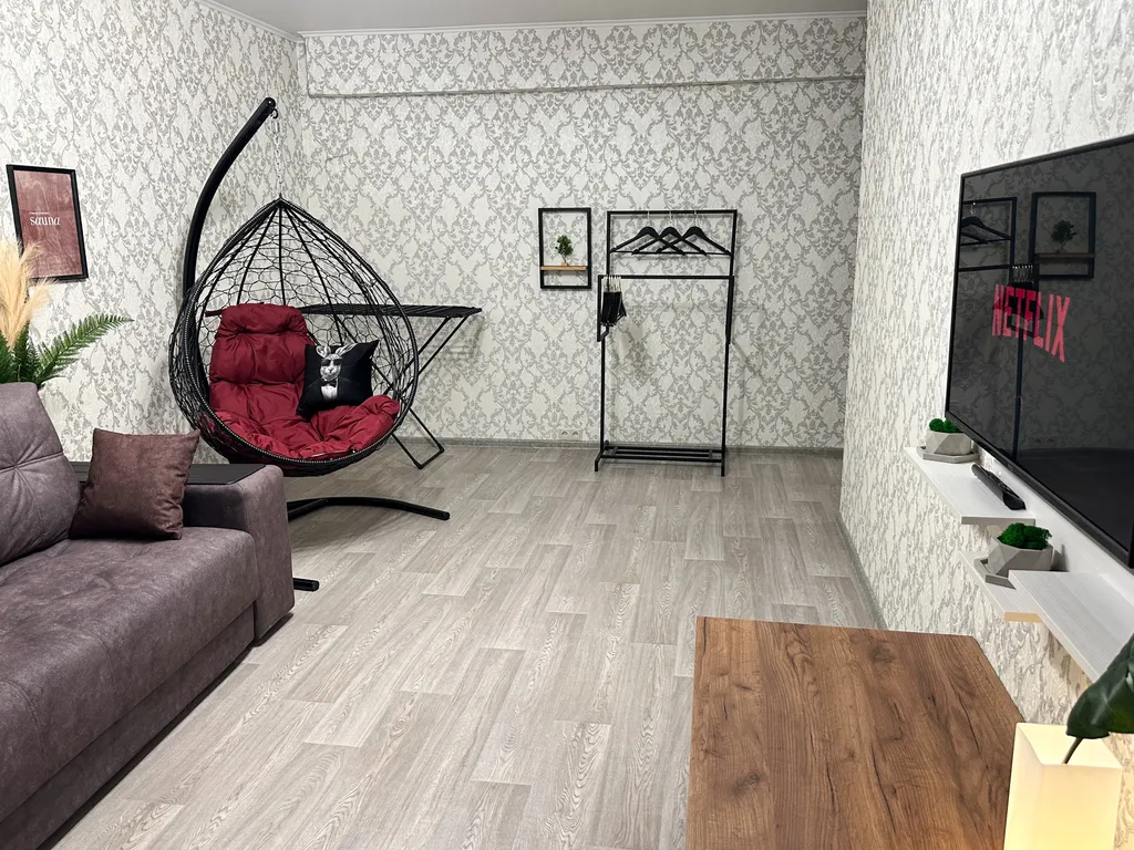 Квартира Двухкомнатная квартира с качелями у метро Пролетарская — Москва