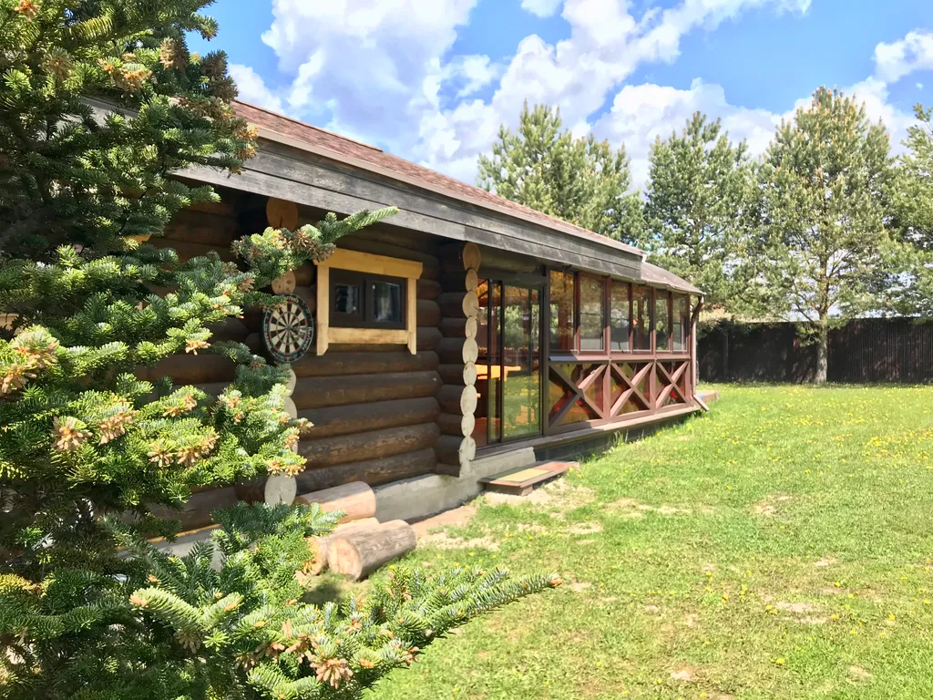 Загородный дом с русской баней на дровах