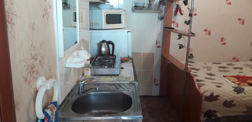 Недорогая уютная студия в частном секторе