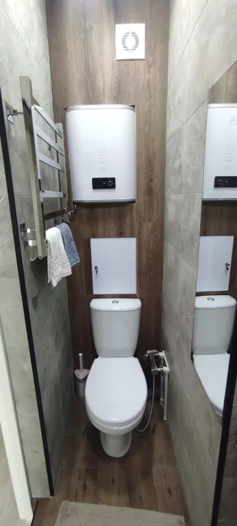 Студия со свежим ремонтом