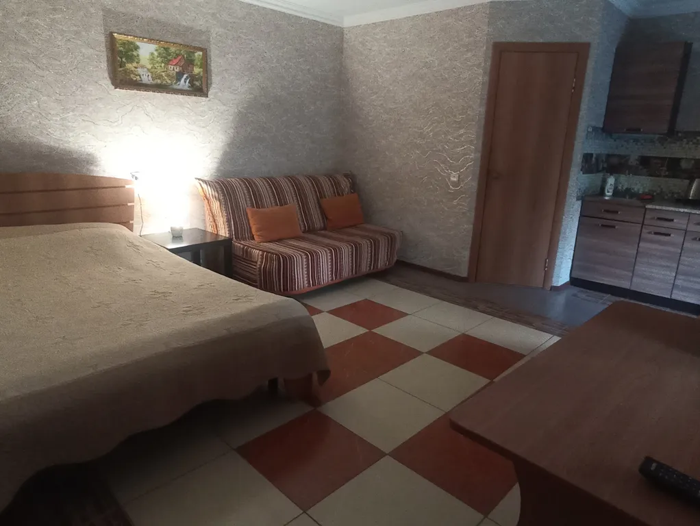 Семейный номер с кухней с выходом на террасу