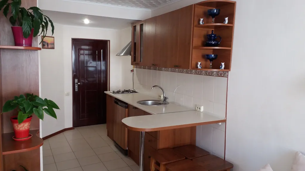 Уютная студия с летней площадкой