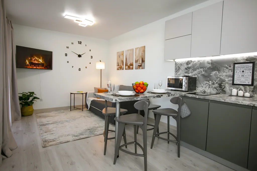 Стильная квартира с балконом в ЖК Новая жизнь у ж/д вокзала