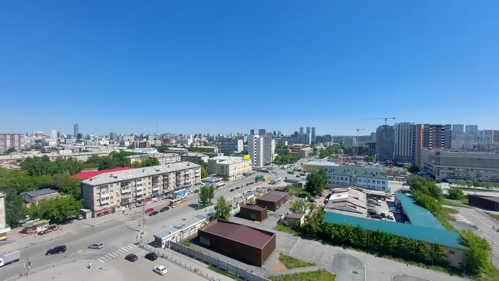Квартира Квартира комфорт-класса c отличным видом у метро Чкаловская. — Екатеринбург