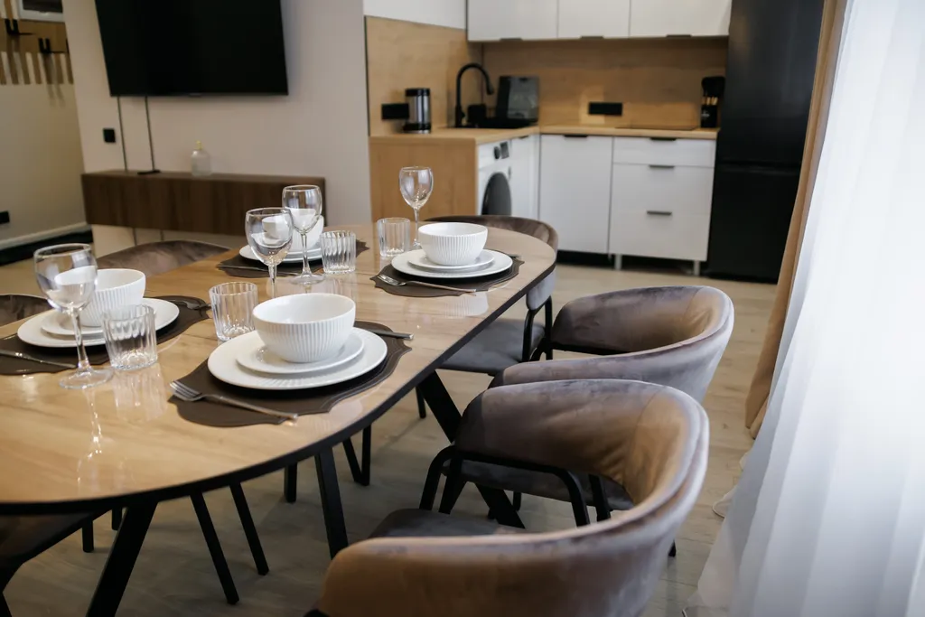 Новая квартира с 2-мя спальнями и большой кухней-гостиной