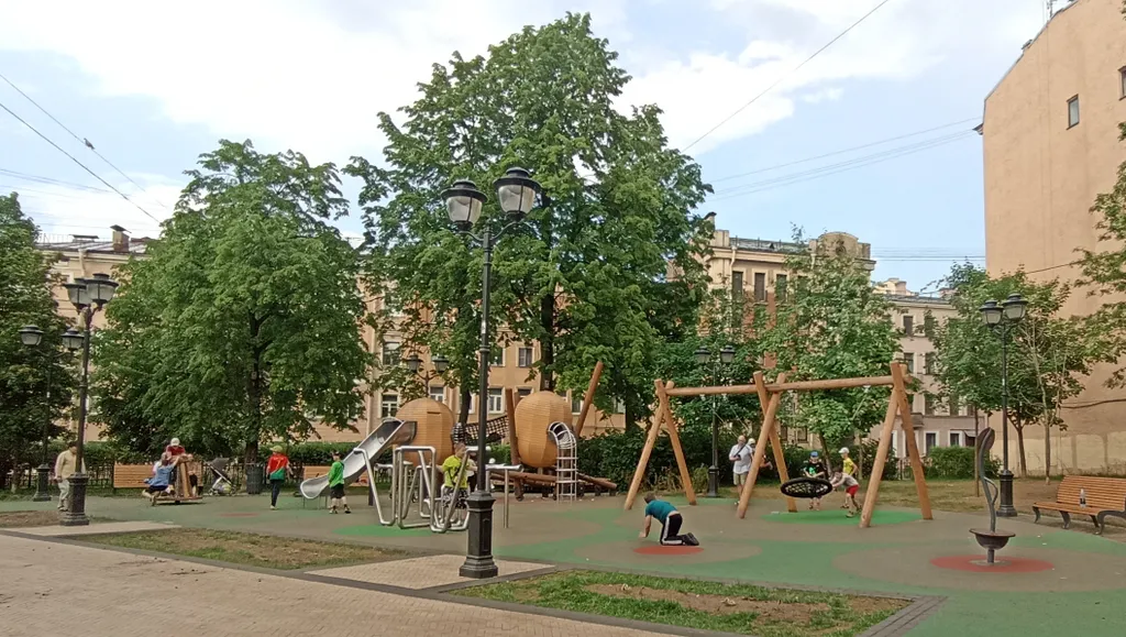 Квартира Квартира Новая студия — Санкт-Петербург