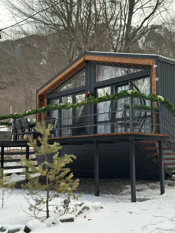 Коттедж Большой коттедж с видом на горы и лес — Архыз