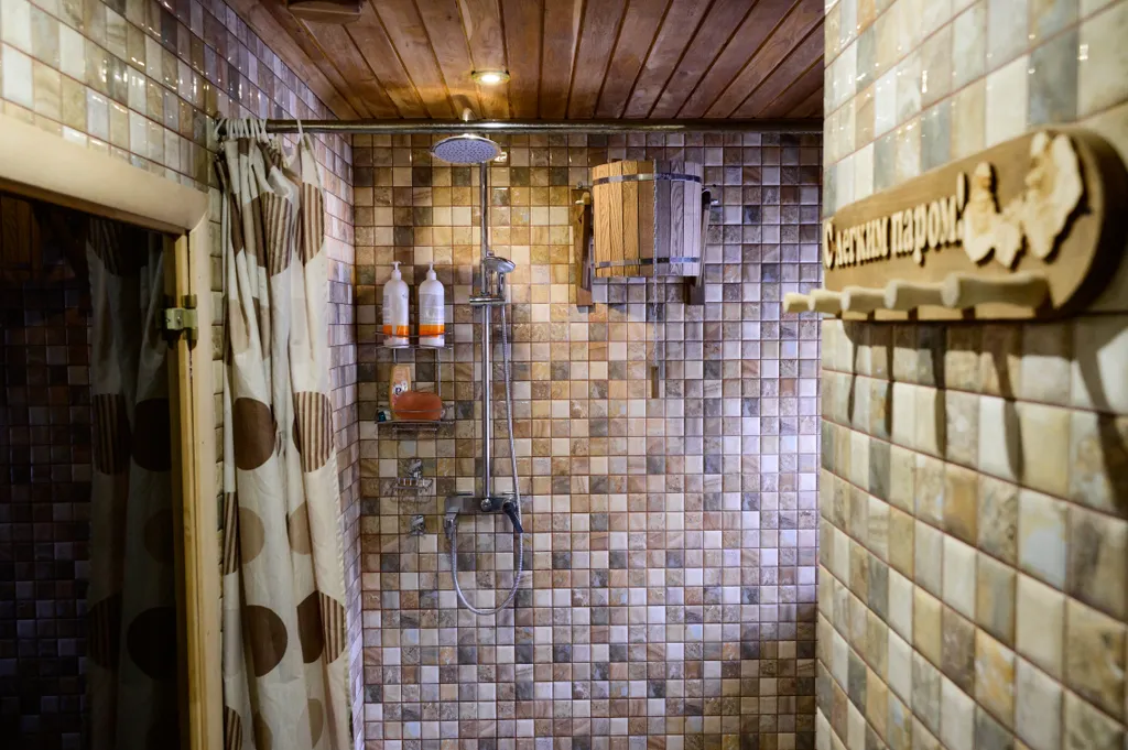 Уютный домик-баня