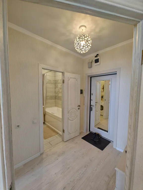 Светлая квартира с панорамой на южную часть города