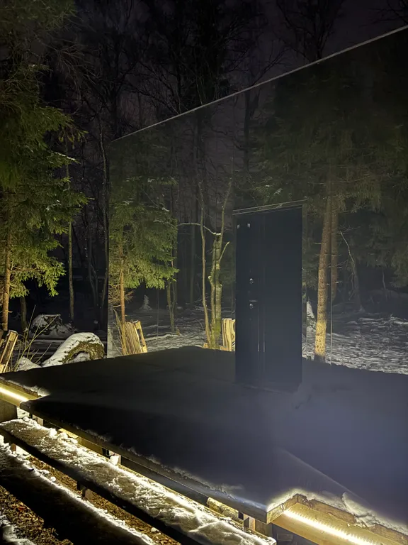 Коттедж Уникальный зеркальный дом — Александров