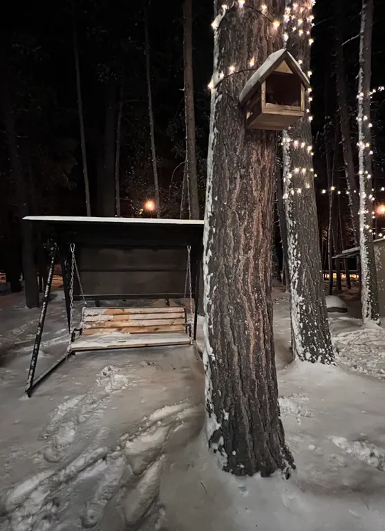 Шале территория