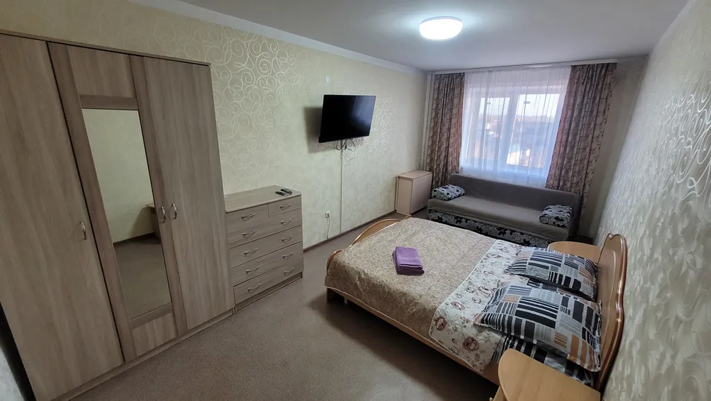 Евродвушка с видом на реку Ангару