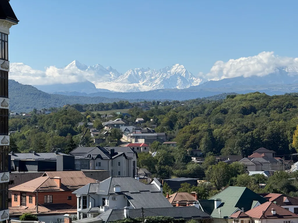 Уютная квартира с красивым видом