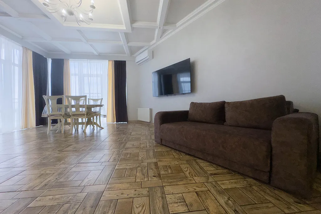 Апартаменты у моря с большой террасой и видом на рассвет