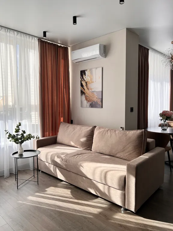 Стильные апартаменты с шикарным закатным видом