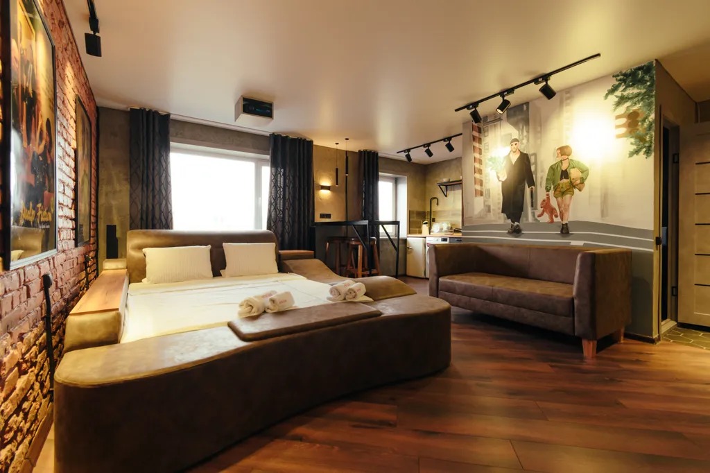 Фирменные апартаменты с домашним кинотеатром