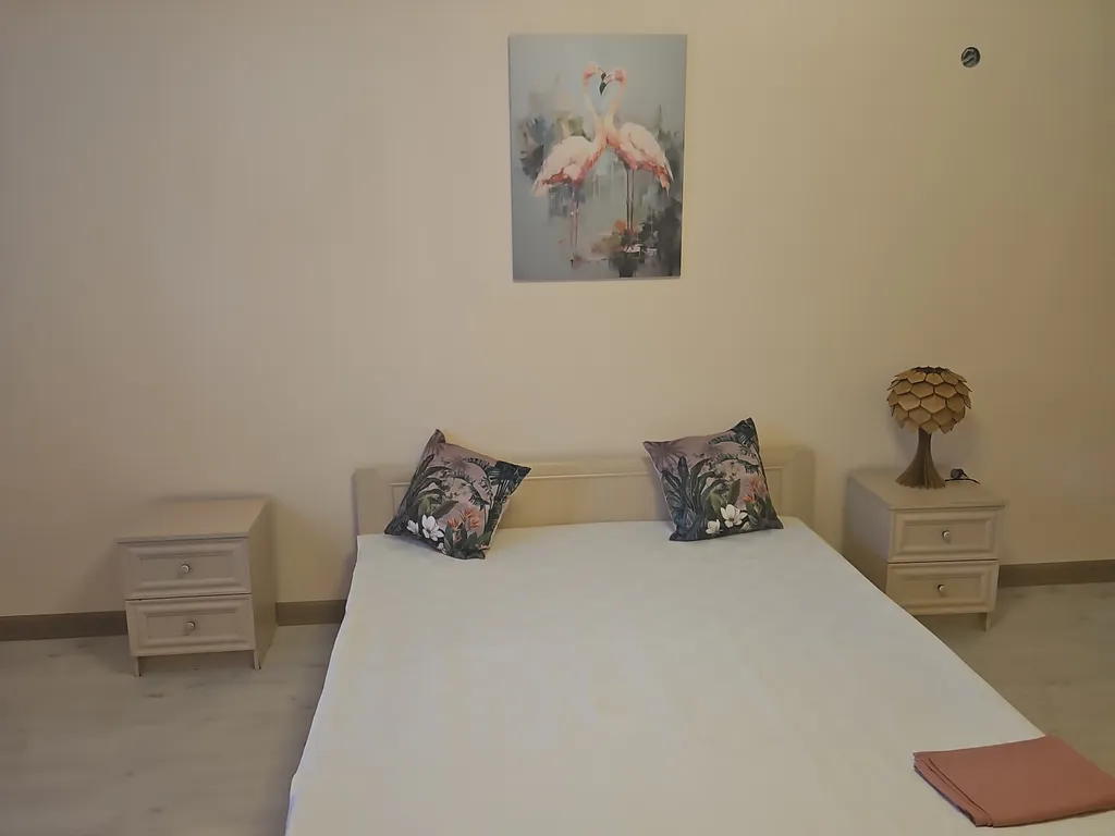 Гостевой Дом Азалия Комната Фламинго в жилом доме в 50 от моря