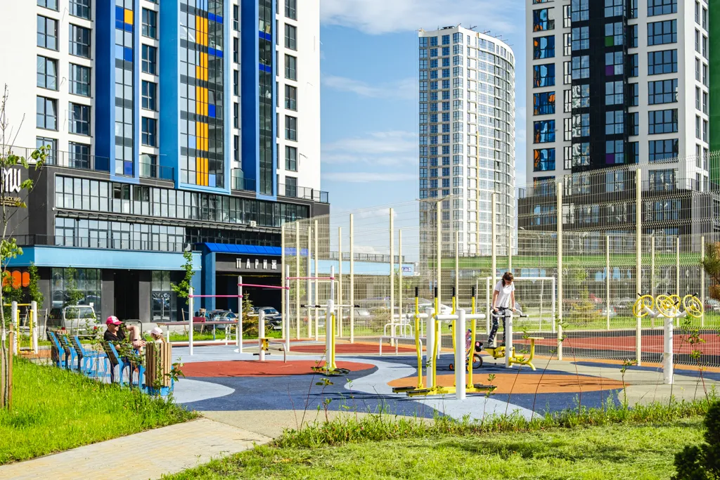 Квартира-студия в новом районе Минск Мир