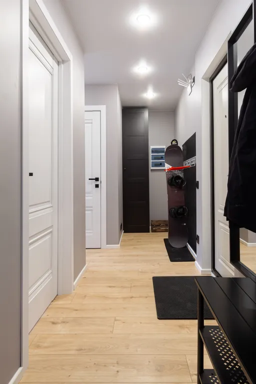 Современная и уютная квартира продумана до мелочей