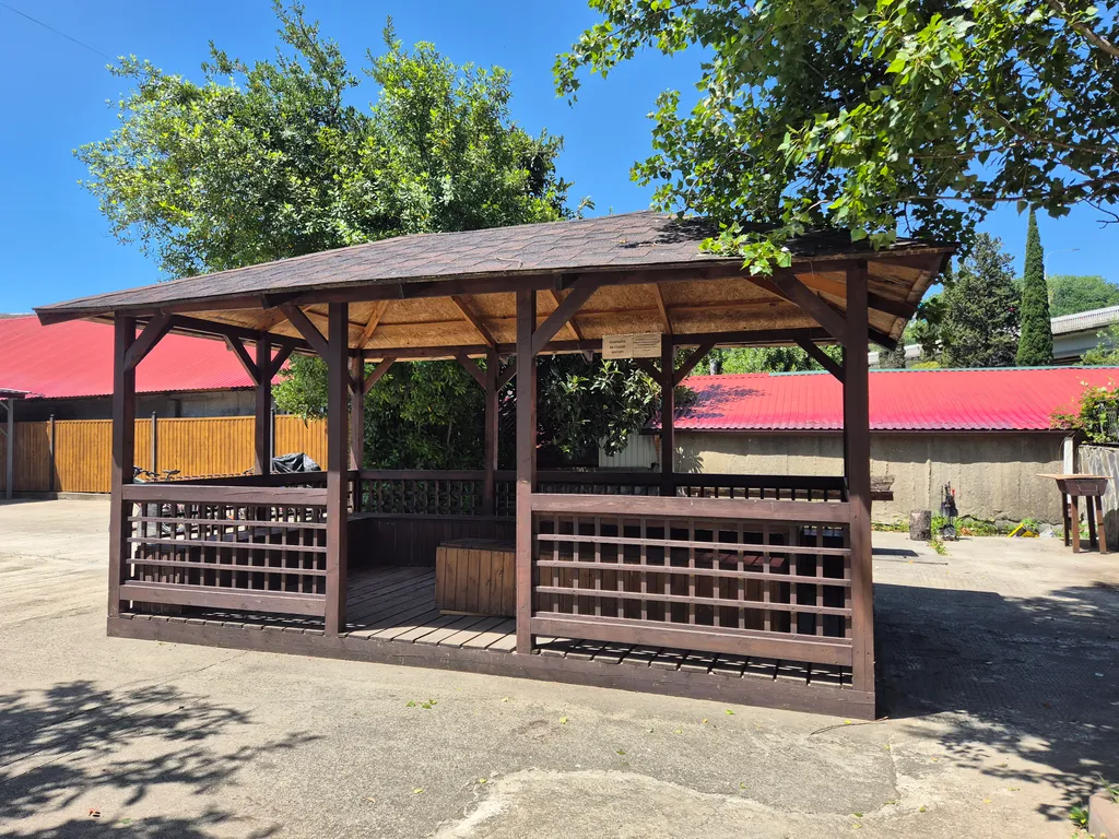 Студия с видом на море и зоной барбекю