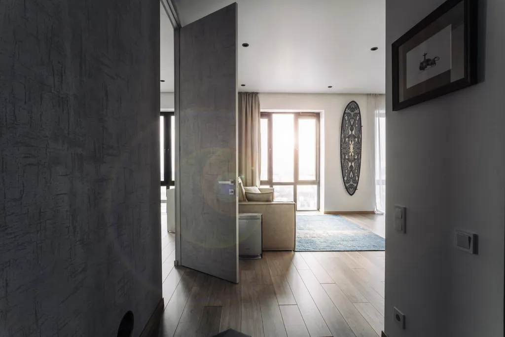 Квартира Квартира Skyfall с панорамным видом с 46 этажа небоскреба Савеловский — Москва